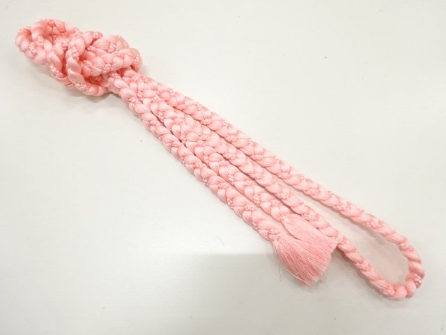 JAPANESE KIMONO / HANDTIED OBIJIME CORD